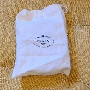 Prada | Accessories | Prada Square Logo Plate Saffiano 